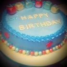 bespoke 1st birthday cake